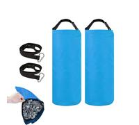 Sacs de Poids pour Auvent - Lot de 2 Sacs de 11,3 kg en Tissu Oxford avec Sangle | Lests pour Tonnelle et Parasol,Parasol Drapeaux Abri Solaire Auvents Plage Camping Activités Plein Air