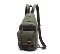 Sacs De Poitrine Décontractés Sac à bandoulière léger en Toile for Sports de Plein air, Voyage décontracté, Europe et États-Unis(Color 5)