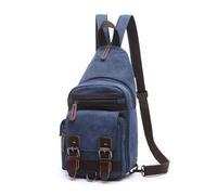 Sacs De Poitrine Décontractés Sac bandoulière décontracté en Toile for Hommes et Femmes, idéal for Les Voyages en Plein air(Colour 2)