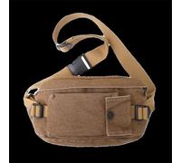 Sacs De Poitrine Décontractés Sac de Poitrine en Jean for Homme et Femme, Sac Banane décontracté Vintage(Brown)