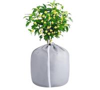 Sacs de protection contre les racines des arbres - Housse d'isolation pour plantes en pot d'extérieur, protection imperméable réutilisable en tissu avec sangles réglables | Hiver pour plantes en pot