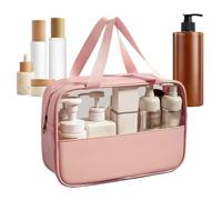Sacs de rangement cosmétiques de voyage - Trousse de toilette pour femme | Sac de toilette portable de grande capacité pour femmes | Organisateur cosmétique à suspendre à plusieurs compartiments |