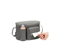 Sacs de rangement de poussette for maman, sac de voyage suspendu de grande capacité, porte-bouteille, sacs à couches, accessoires de poussette for enfants(GRAY)