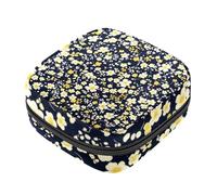 Sacs de rangement de serviettes hygiéniques pour femme, motif floral sans couture, grande capacité, sac pour serviettes menstruelles, sacs pour tampons