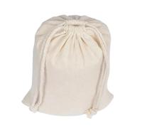 Sacs de rangement en coton anti-poussière, 5/10 pièces, organisateur à domicile, paquet bonbons fête, bougies faites la main, pochettes cordon uni pour salle de sport(5pcs white,8x10cm)