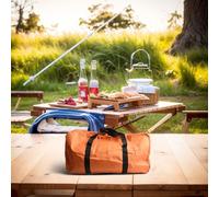 Sacs de rangement imperméables en tissu Oxford épais pour barbecue - Sac de rangement pour accessoires de barbecue - Sac de rangement pour ustensiles de barbecue - Sacs de rangement pour camping