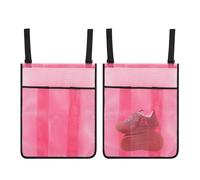Sacs De Rangement Pour Chaussures De Trampoline,Fixation Murale Résistante aux Intempéries | Grand sac organisateur de rangement en mesh | Pour Intérieur Piscine Parc Jardin Camping Entraînement Jouet