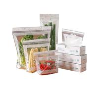 Sacs De Rangement Pour Congélateur - 85 X Sacs Pour Congélateur, Récipient D'organisation Étanche Pour Réfrigérateur, Protection Contre La Fraîcheur À Joint Épais | Pour Le Déjeuner Préparation Des Re