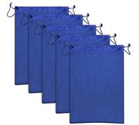 Sacs de Rangement pour Jouets Sexuels, Sacs de Rangement à Cordon pour Masturbateurs Masculins/Petites Poupées Sexuelles/Pochettes/Godes Réalistes (5 Pièces, Bleu Marine)