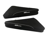 Sacs De Rangement pour Outils Réparation Moto pour BMW R1250GS R1200GS Adventure, Cadre Pare-Chocs, Boîte Trois Coins Sacoche Extensible Cadre Moto(Noir 1)