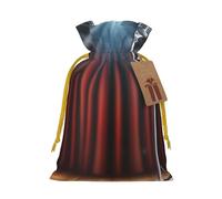 Sacs de rangement réutilisables avec microphone et projecteur sur scène, ruban jaune