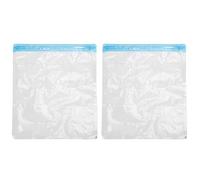 Sacs de rangement sous vide Sacs de voyage scellés compressés peu encombrants avec entrée d'air à filetage de 3,5 cm pour le rangement des valises Rangement de la chambre (L:36 * 32CM)