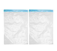 Sacs de rangement sous vide Sacs de voyage scellés compressés peu encombrants avec entrée d'air à filetage de 3,5 cm pour le rangement des valises Rangement de la chambre (XL:45 * 32CM)