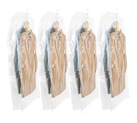 Sacs de rangement sous vide - ZGEER - 4 pièces - 135x70cm et 105x70cm - Gain d'espace 80% - Mixte