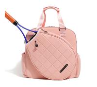 Sacs de raquette de tennis pour hommes, sacs de tennis pour femmes, Sac à bandoulière de badminton de grande capacité, Sac de réglable pour adulte avec poignée pour hommes et femmes, peut conte