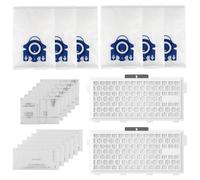 Sacs de Rechange GN 3D Airclean pour Miele Classic C1, Complete C2, C3 et S2, S5, S8 et S400i Aspirateurs. Filtres HEPA.