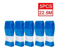 Sacs De Recharge Bleus Sacs À Ordures Pour Couches De Bébé Pour Seau Poubelle Angelcare Doublures De Remplacement Sac Poubelle Pour Sangenic Tommee Tippee.Blue 5pcs.