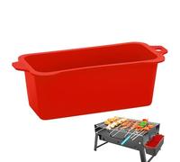 Sacs de récupération de Graisse en Silicone Flexible, pour Gril, boîte à Graisse en Silicone de qualité Alimentaire, Passe au Lave-Vaisselle, pour Camping, Barbecue, Pique-Nique