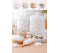 Sacs de rembourrage - MORTREUX - Lot de 2 - 1 kg (2 x 500 g) - Fibre polyester