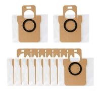 Sacs de rétention de poussière efficaces pour aspirateur robot JONR pour aspirateur robot T5 Pro, filtration avancée et remplacement simple (lot de 10)