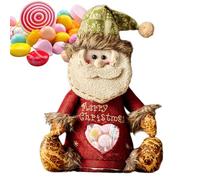 Sacs de réveillon de Noël | Sacs avec 3D, sac à friandises de Noël en tissu pour, tout-petits