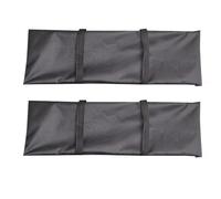 Sacs de sable avec poids de base de parapluie - 2 poids de sacs de sable arqués rechargeables pour supports de parapluies sûrs | Poids de baldaquin vides pour plus de stabilité dans des conditions