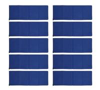 Sacs de sable de prévention des inondations, sacs de contrôle des inondations durables réutilisables pour le garage de la maison Protection de tempête du sous-sol 600D Polyester (Bleu foncé)