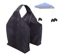 Sacs de sable pour tente de camping avec auvent : ensemble d'ancres à haute résistance, sacs de lestage avec fermeture éclair, sacoches de grande capacité, équipement résistant pour patio | Accessoire