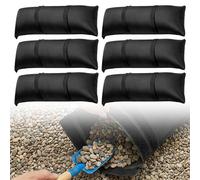 Sacs De Sable Remplissables Pour Poids De Socle Parasol: 2 Pièces Sacs De Sable Droits à Remplir, Sacss De Poids De Base à Remplir, Sacss De Sables Résistants Pour Parasol Déporté, Mobilier De Jardin