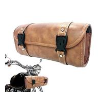 Sacs De Selle Motos - Carrier des Sacs À Bagages Extérieurs | Organisateur De Stockage en Cuir | Accessoire De La Pochette Gear | Hommes Femmes Bike Buggage Cycling Travel, Electric Scooter Road Trip