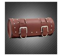 Sacs de Selle Sacoches De Fourche Avant De Moto, Sac À Outils Latéral, Pochette De Selle, Accessoires Étanches pour Harley Touring pour BMW Sac de Rangement(Brun)