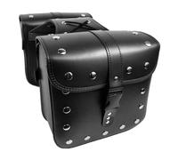 Sacs de Selle Sacs De Selle De Moto 2 Paquets De Sacoches en Cuir PU, Sacs De Bagages De Porte Étanches Pièces pour Harley Sportster XL883 Sac de Rangement