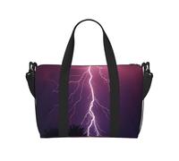 Sacs de sport à main pour femme, violet orage, violet violet, sac de voyage, sac de sport pour homme et femme