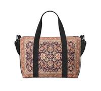 Sacs de sport artistiques orientalistes antiques pour voyage - Sacs de voyage légers Oxford pour articles personnels pour femmes, sacs de sport idéaux pour hommes, Noir , Taille unique