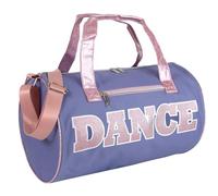 Sacs de sport de danse pour danseurs, filles, adolescentes et étudiants athlètes, sac de sport amusant pour filles et garçons, violet/rose, Sacs à bagages cylindriques Softside