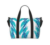 Sacs de sport légers en tissu Oxford avec motif tasse des années 90 pour les voyages, sacs de sport idéaux pour hommes, Noir , Taille unique