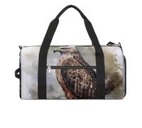 Sacs de sport pour homme et femme - Sac de sport de voyage Hawk assis dans l'arbre - Léger - Style - Taille unique - Taille unique, Style :, Taille unique