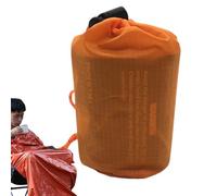 Sacs de survie, sac de couchage léger imperméable sac de bivouac de survie | Fournitures extérieures de l'abri de survie portable compact thermique pour les voyages et la randonnée