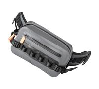 Sacs de taille multifonctions pour matériel de plein air, sac de pêche, résistant à l'eau, leurres à épaule unique, flottation, utilitaire de pêche, multicolore, Small Gray