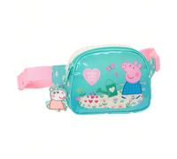 Sacs de taille pour enfants Le sac banane pour fille Peppa Pig "Pretty Flowers" est l'accessoire pratique et moderne dont vous avez besoin pour transporter vos affaires essentielles avec confort et st