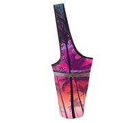 Sacs de tapis de yoga imprimés pour femmes - Peut contenir plus de tapis de yoga - Petits sacs à bandoulière pour femme (A, taille unique)