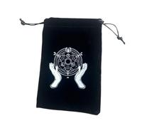 Sacs de tarot avec cordons, porte-cartes de tarot | Étui à bijoux en flanelle avec cordon de serrage Étui pour cartes de tarot - Sacs de tarot portables réutilisables Sac porte-og, Nouveau N