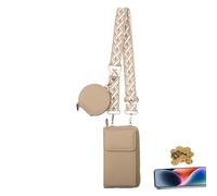 Sacs de téléphone pour femmes - Sac de téléphone à bandoulière pour femme | 2024 Sac de téléphone réglable avec nouveau sac de téléphone | Petit sac en cuir PU, sac de poitrine pour la fête du m