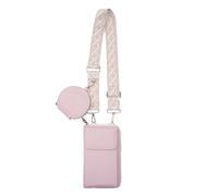 Sacs de téléphone pour femmes - Sac de téléphone à bandoulière pour femme | 2024 Sac de téléphone réglable avec nouveau sac de téléphone | Petit sac en cuir PU, sac de poitrine pour la fête du m, rose