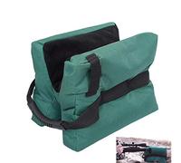Sacs De Tir,Sac De Repos De Fusil De Cible De Chasse avec PoignéE,Support Sac De Sable pour Le Tir,Non Rempli,Oxford Vert 30 * 25cm