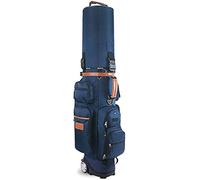 Sacs de Transport Multifonctions for Clubs Golf, Sacs for Hommes avec Double Capuchon/Verrouillage à Code/Sac température constante/Housse Pluie Anti-poussière(Blue)