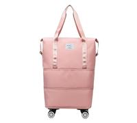Sacs de Voyage à roulettes,Sacs de Voyage à roulettes,Sac à Bagages Roulant Pliable - Grands Sacs polochons à roulettes pour Voyage, Sac étanche avec Roue pour ge