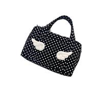 Sacs de voyage élégants à pois - Grande capacité - Résistants à l'usure - Organisateurs de maquillage pour femme - Trousse de toilette de voyage essentielle, Noir , Beauté de masse