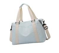 Sacs de voyage ergonomiques et pratiques en tissu Oxford pour les entraînements de gym courts avec compartiment spacieux et poches humides et sèches, bleu, As shown in the figure