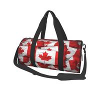 Sacs de voyage et de sport de grande capacité, avec poignées en forme d'anneau, sacs à main et sacs ronds pour le week-end, peuvent être utilisés par les hommes et les femmes, Noir , Taille unique,